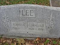 Lee, Cornelius and Elfrieda